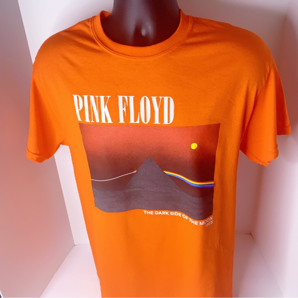Pink Floyd Dark Side of the Moon TSHIRT Orange